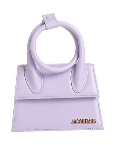 Jacquemus Woman Handbag Lilac Size - Cow Leather