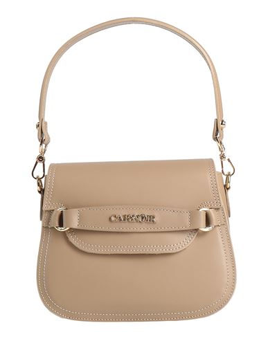 Cafènoir Woman Handbag Taupe Size - Leather In Grey