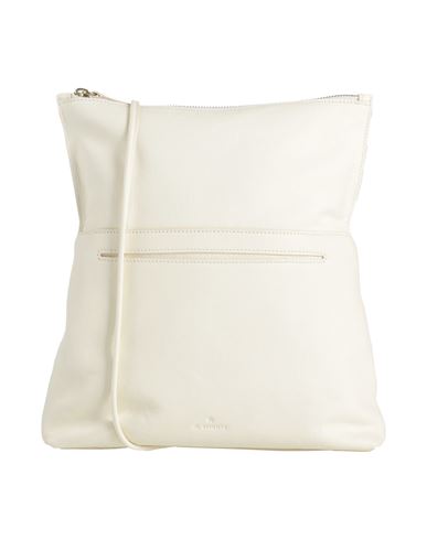 Il Bisonte Woman Cross-body Bag Cream Size - Leather In White