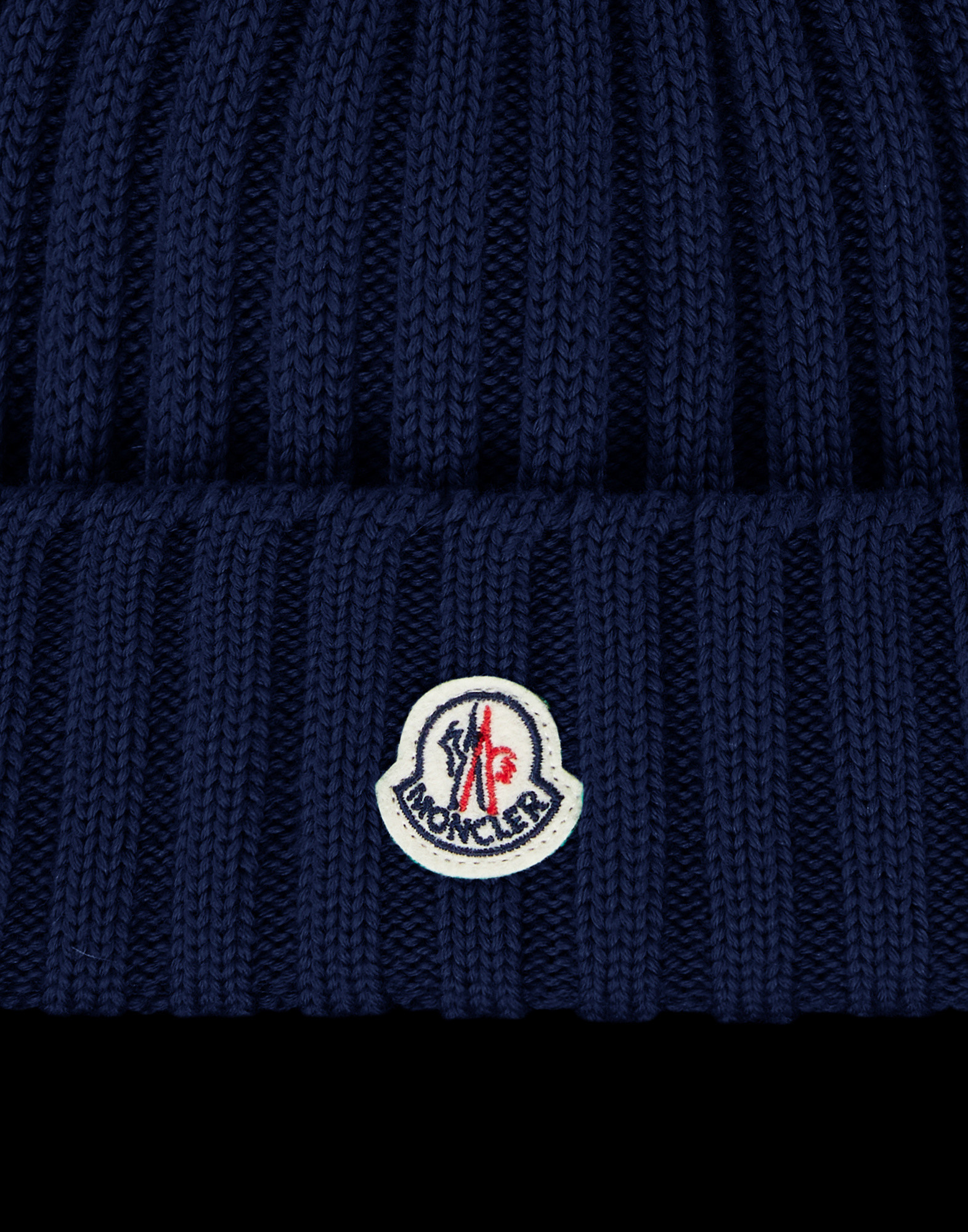 bonnet pompon moncler