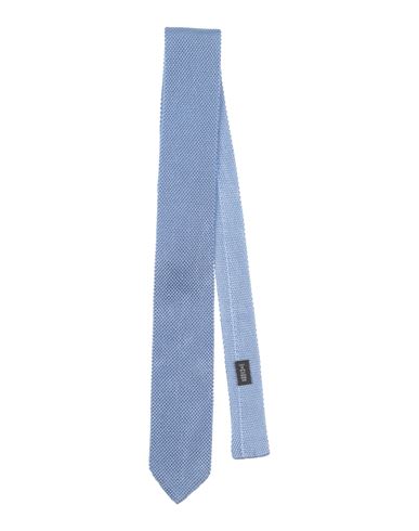 Caruso Man Ties & Bow Ties Azure Size - Silk In Blue