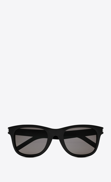 SAINT LAURENT クラシック E クラシック 51/F サングラス(シャイニーブラック/アセテート製/スモークレンズ) a_V4