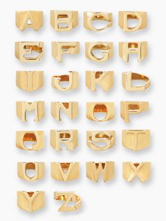 Chloé Alphabet Ring S, Women's Accessories | Chloé Official Website | 2R000SCB7