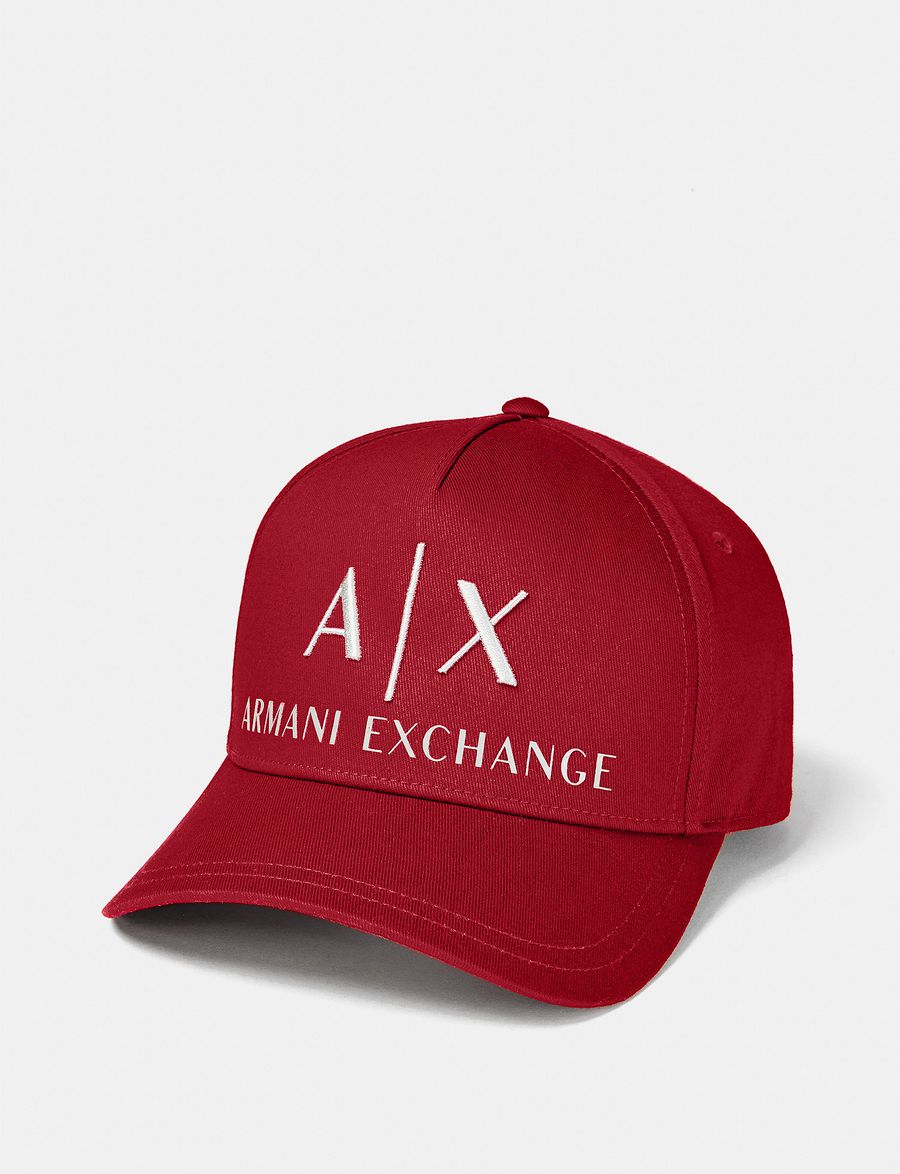 Armani Exchange Embroidered Logo Cap, Hat for Men | A|X Online Store