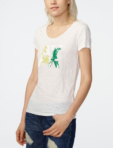 Armani Exchange Women's T-Shirts, v-neck, graphic & designer tees - A|X ...
