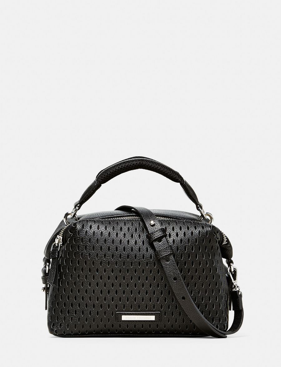 armani exchange tote bag with shoulder strap