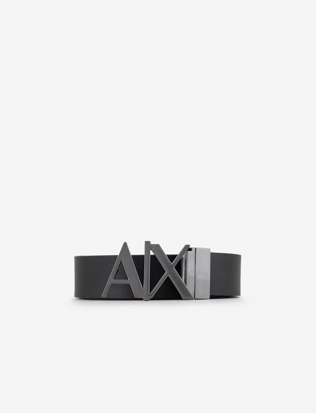 Armani Exchange Cintura Nero Bovino