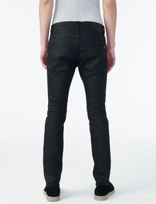 Armani Moto x Exchange Jeans JeanSlim Black Fit For Coated MenA tQChxsdBr