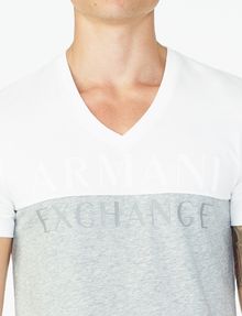 armani exchange v neck t shirt
