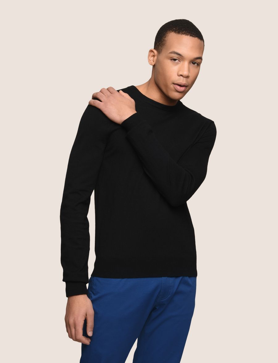 Armani Exchange ‎COTTON CASHMERE CREWNECK SWEATER ‎, ‎Crew Neck ‎ for