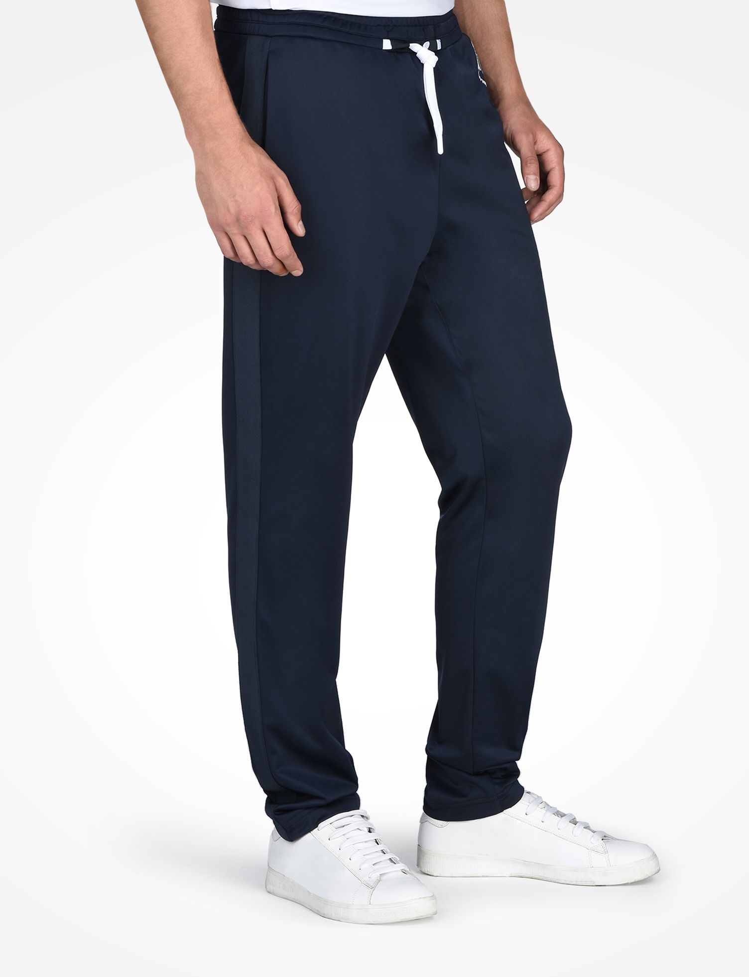 plain navy blue tracksuit bottoms