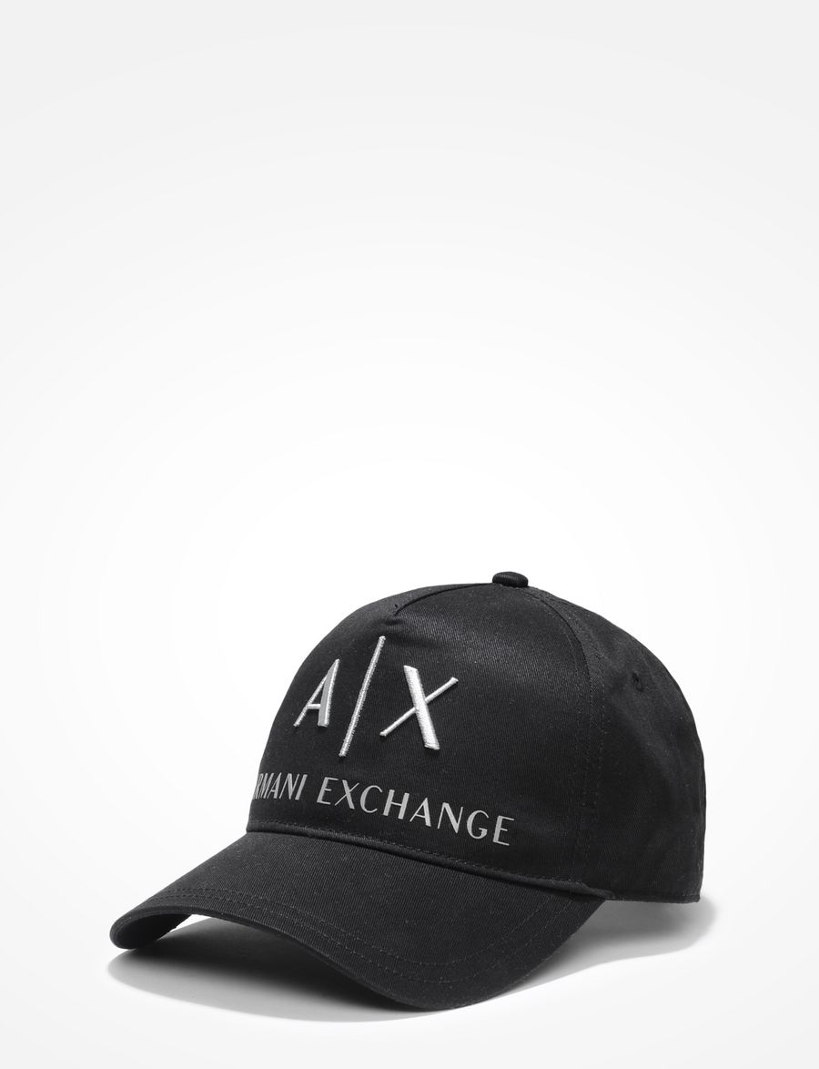 Armani Exchange AX EMBROIDERED HAT, Hat for Men | A|X Online Store