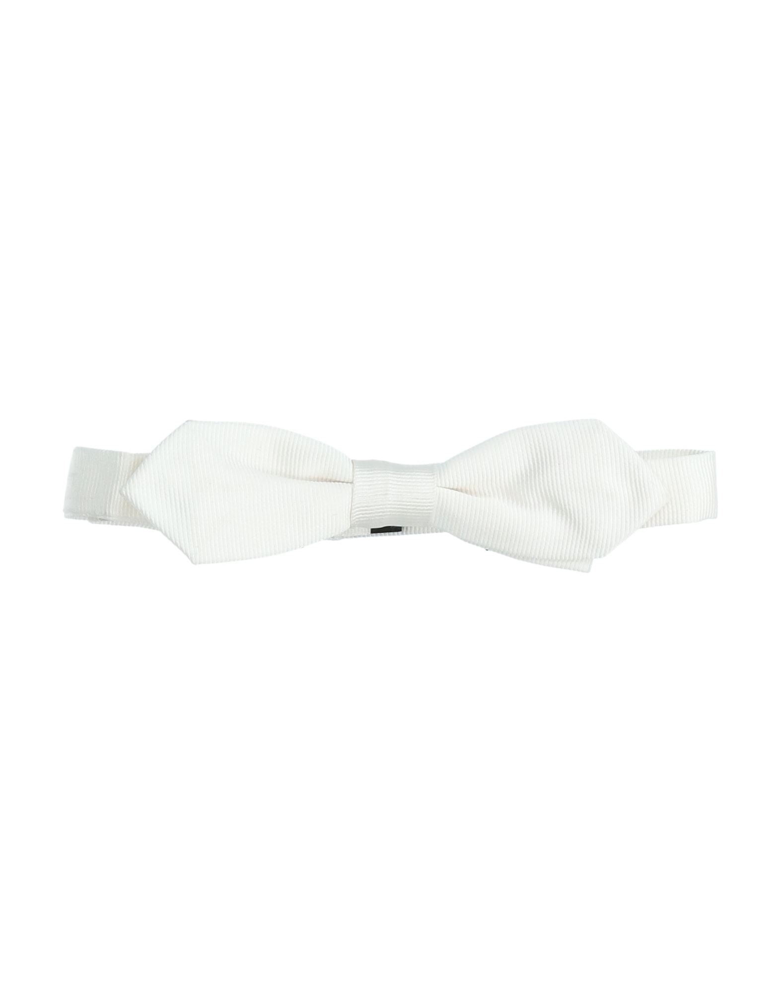 Dolce & Gabbana Man Ties & Bow Ties Ivory Size - Silk