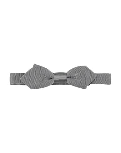 Dolce & Gabbana Man Ties & Bow Ties Grey Size - Silk In Gray