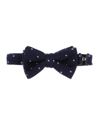 Man Ties & bow ties Midnight blue Size - Cotton