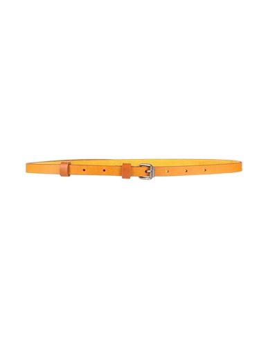 Shop Aspesi Woman Belt Tan Size 8 Soft Leather