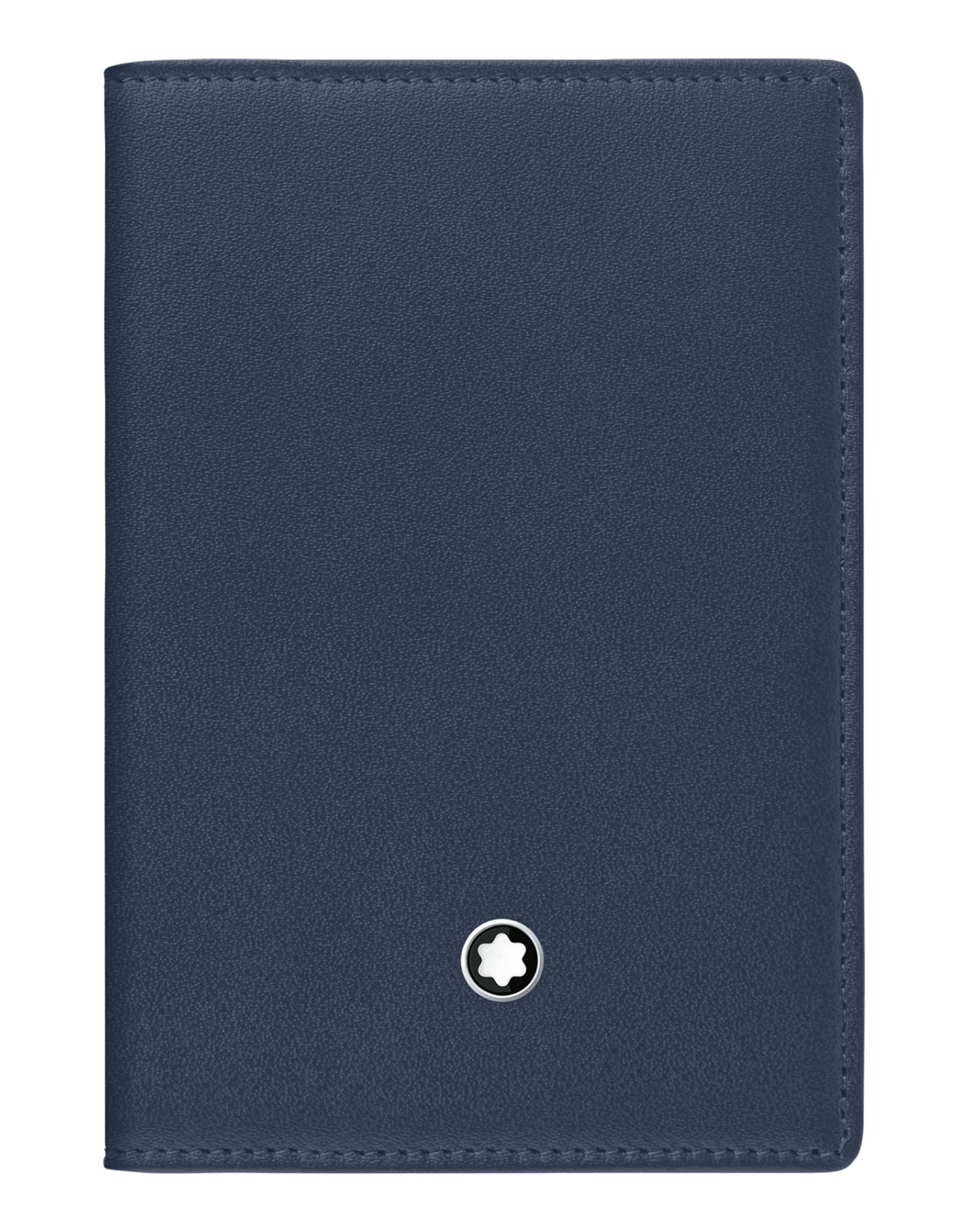 MONTBLANC MONTBLANC BUSINESS CARD HOLDER DOCUMENT HOLDER BLUE SIZE - COWHIDE,46486741UA 1