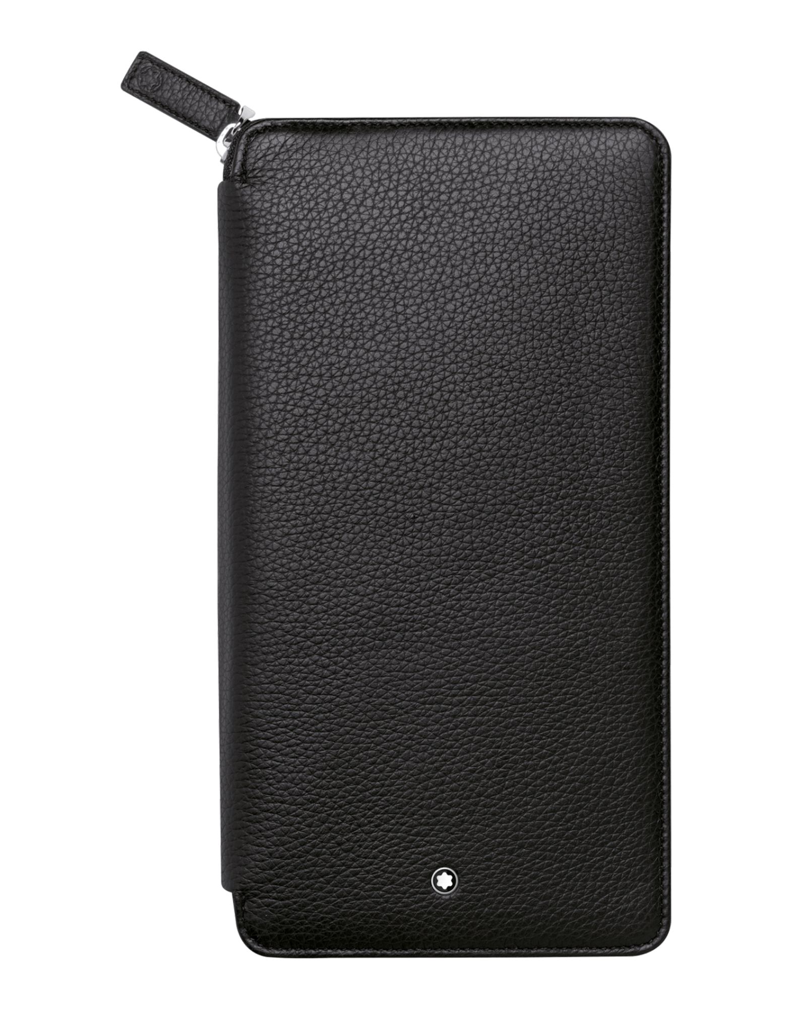 MONTBLANC MONTBLANC TRAVEL WALLET 13CC WITH ZIP WALLET BLACK SIZE - COWHIDE,46487158KL 1