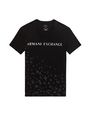 armani exchange v neck t shirt