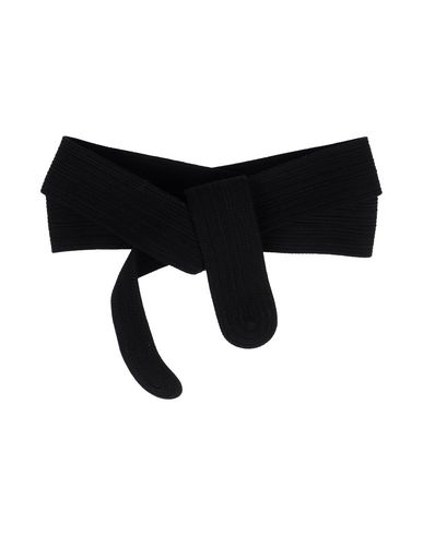 Woman Belt Black Size S Cotton, Soft Leather