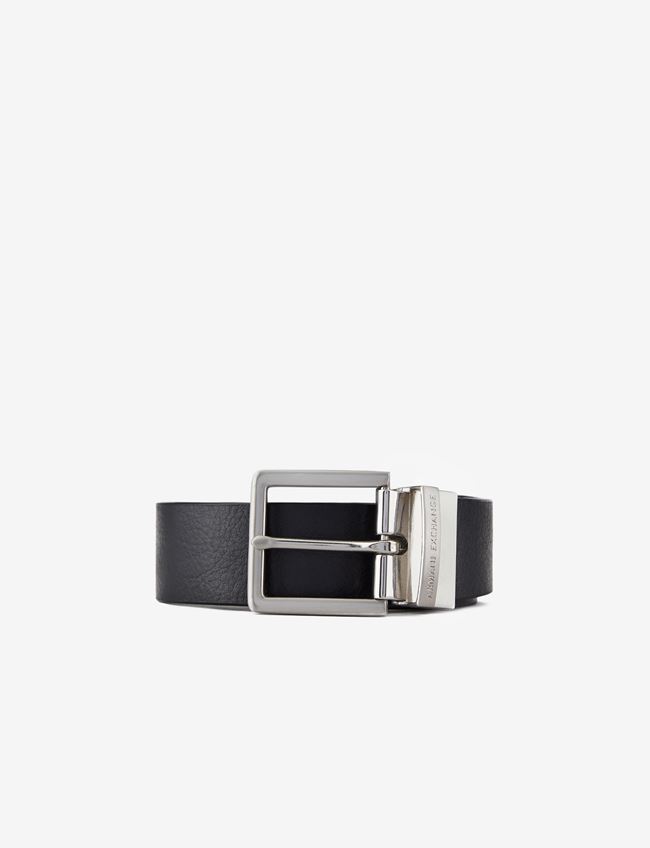 Armani Exchange Cintura Nero Bovino