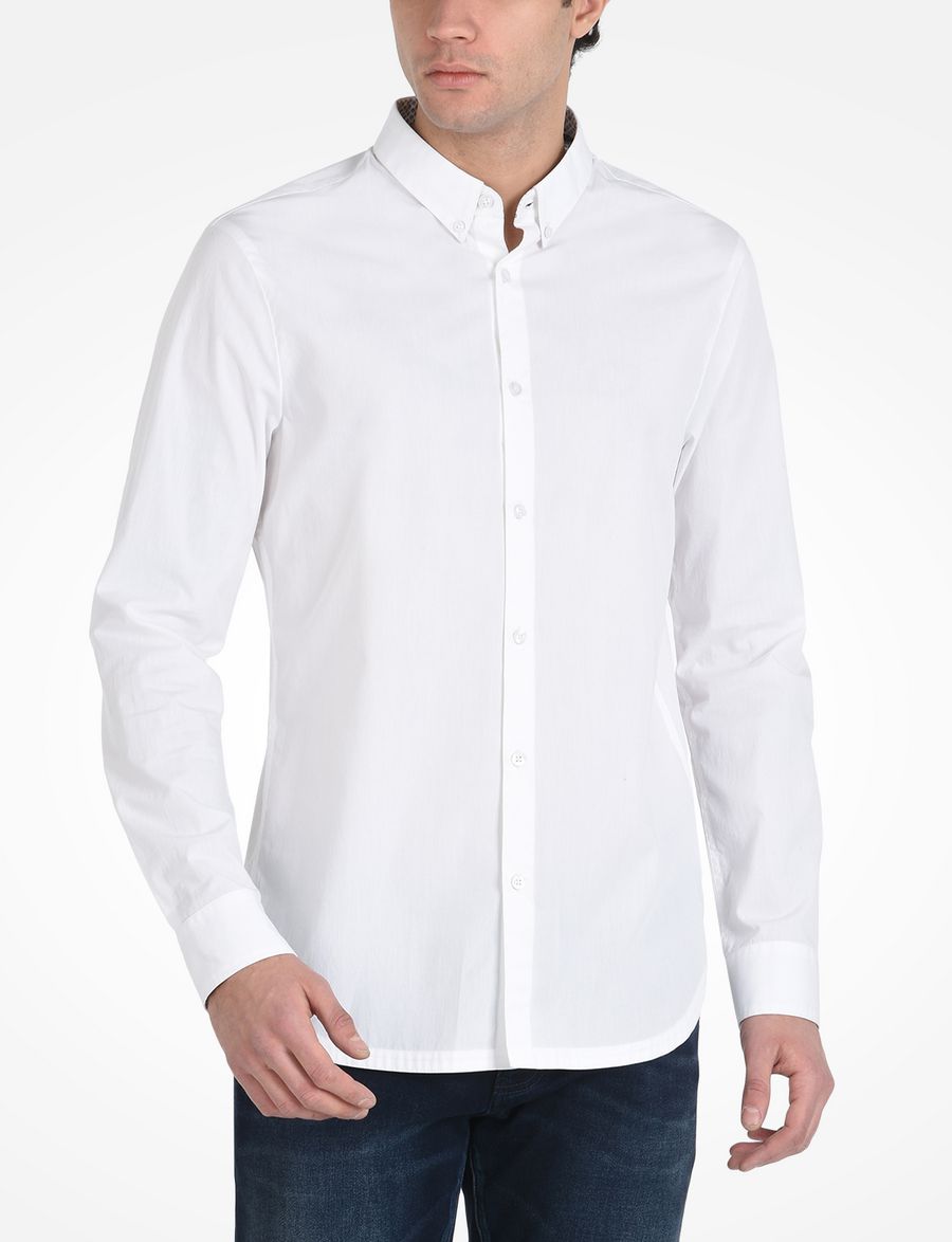 Armani Exchange ‎LONG SLEEVE AX LOGO SHIRT ‎, ‎Long Sleeve Shirt ‎ for ...