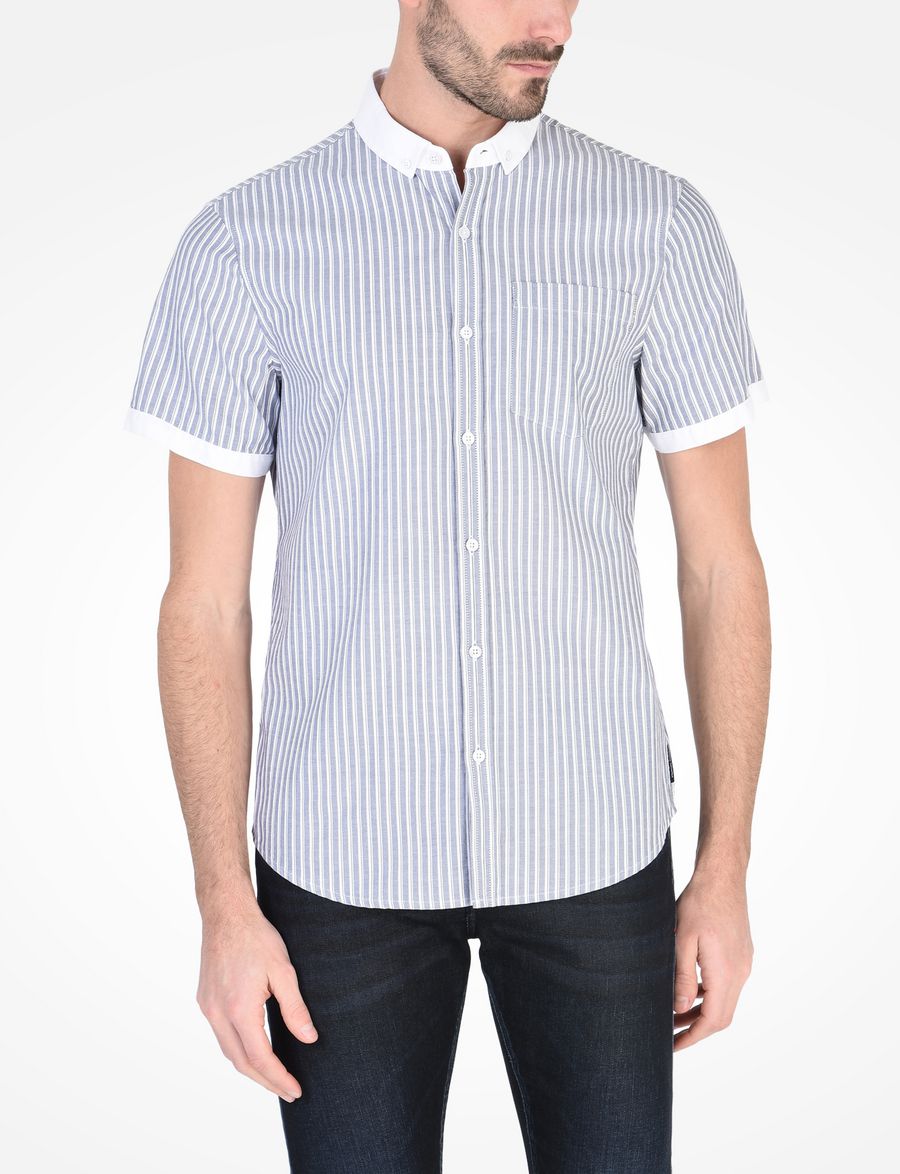 armani exchange button up shirts