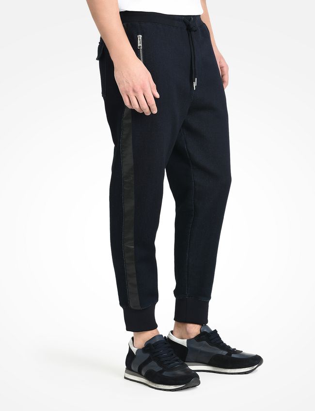 armani grain tape joggers