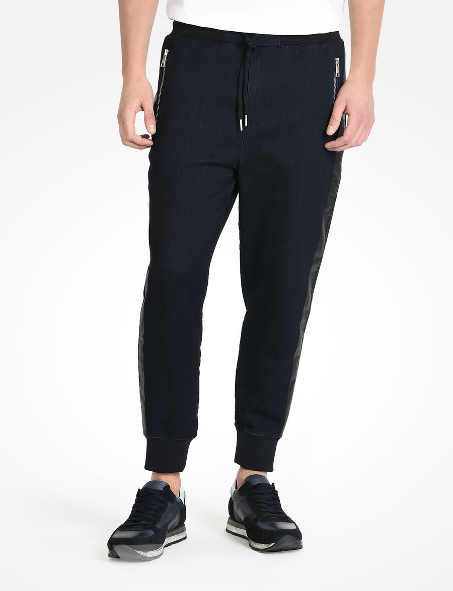 mens armani jogging bottoms