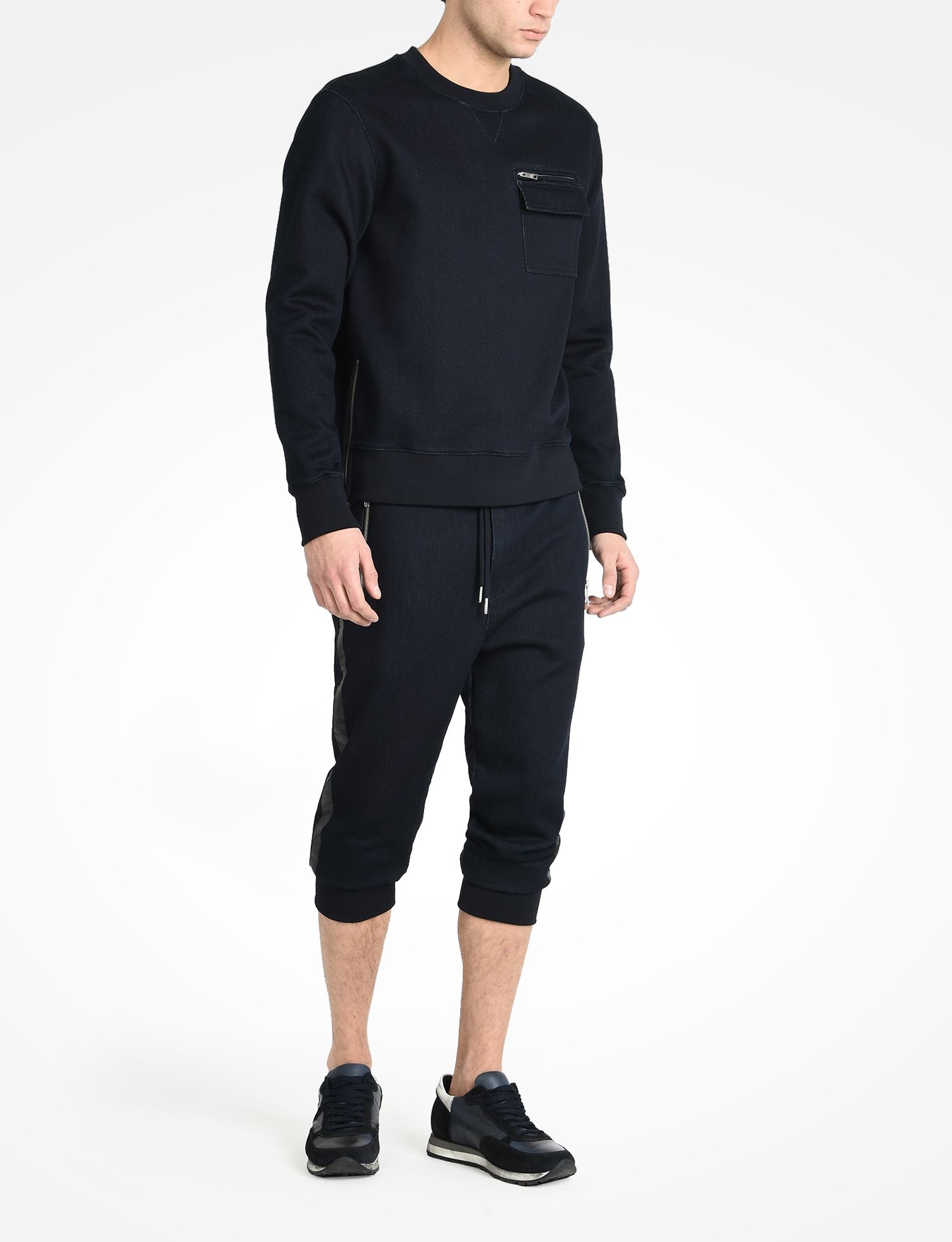 black armani joggers