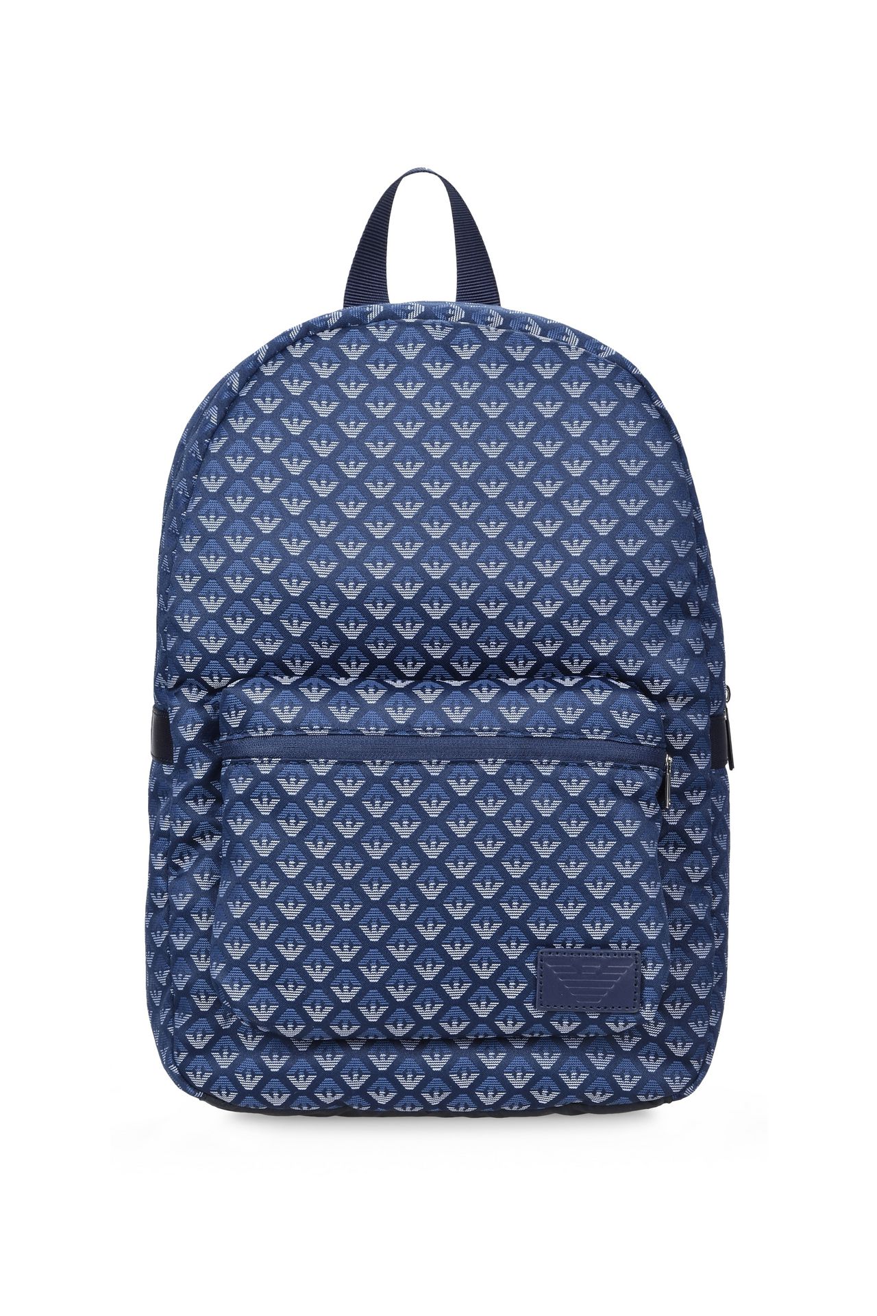 整体徽标双肩包: 背包 男士 by armani - 0