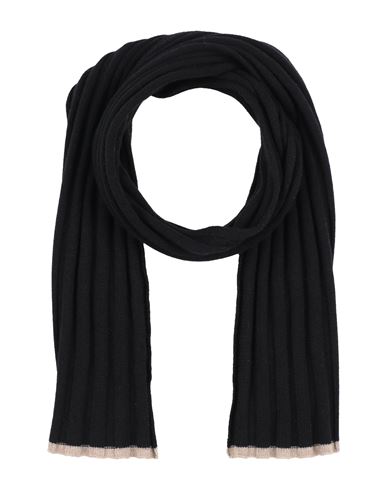 Brunello Cucinelli Man Scarf Black Size - Cashmere In Black