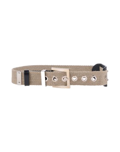 Woman Belt Beige Size 4 Textile fibers