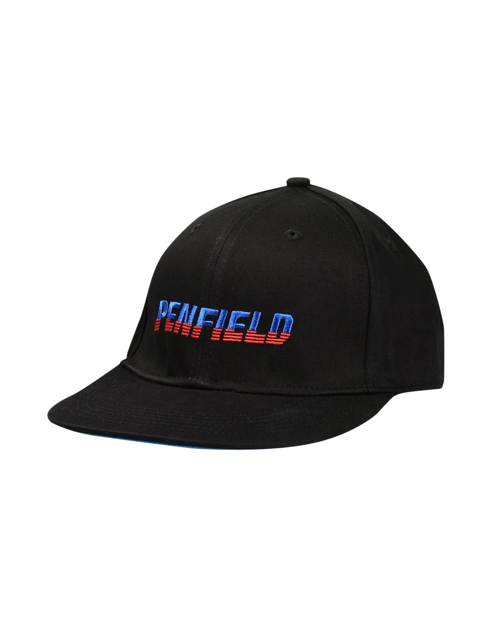 《送料無料》PENFIELD メンズ 帽子 ブラック one size コットン 100% SIMMONS CAP EMBROIDERED GRAPHIC 6 PANEL CAP