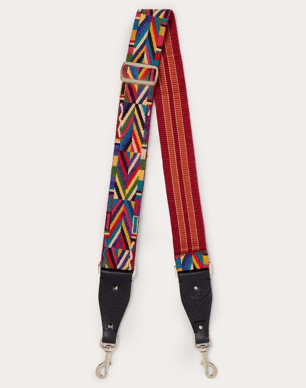 valentino rockstud guitar strap