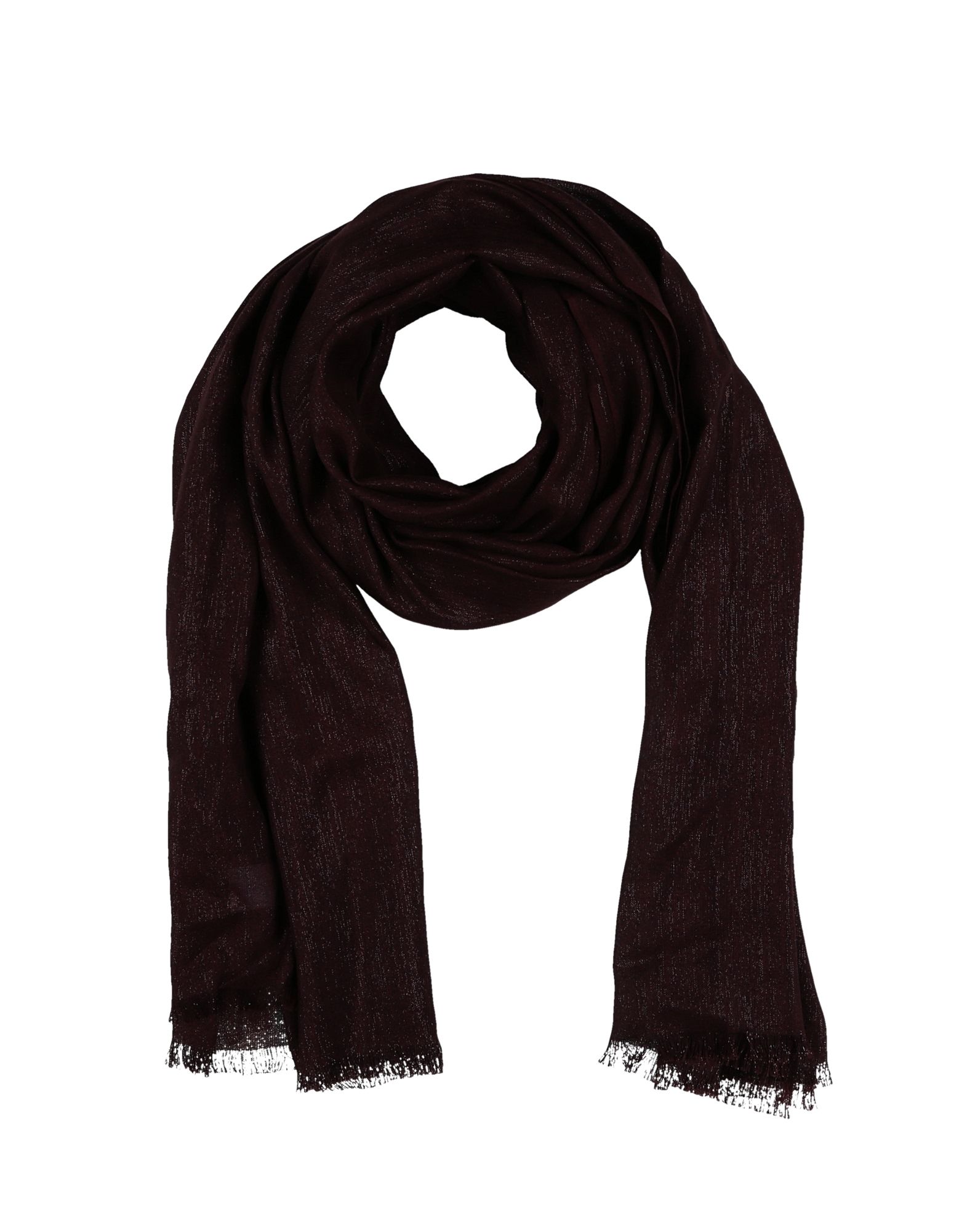 Brunello Cucinelli Scarves In Dark Brown
