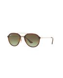 RAY-BAN Unisex Sonnenbrille Farbe Dunkelbraun Gre 26