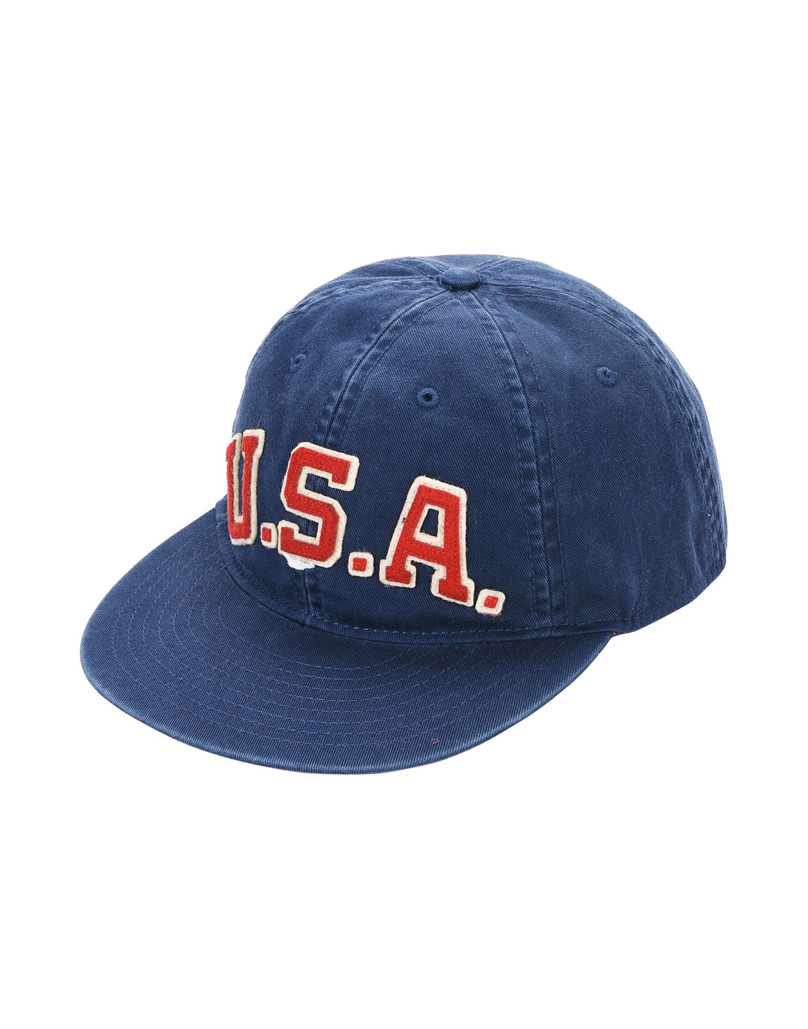 《送料無料》POLO RALPH LAUREN メンズ 帽子 ブルー one size コットン 100% Cotton Baseball Cap
