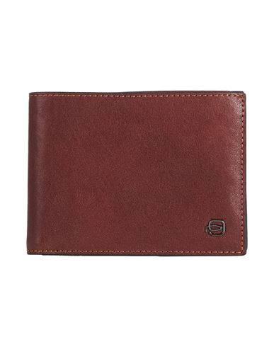 Man Wallet Cocoa Size - Bovine leather