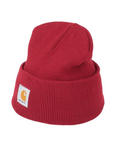 Carhartt Man Hat Red Size Onesize Acrylic