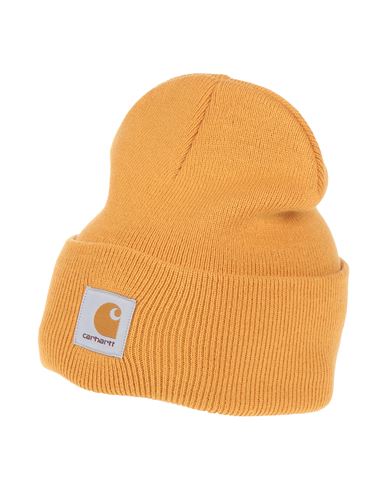 Carhartt Man Hat Ocher Size Onesize Acrylic In Yellow