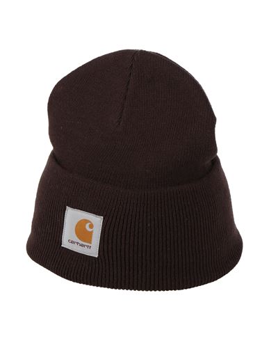 Carhartt Man Hat Cocoa Size Onesize Acrylic In Brown