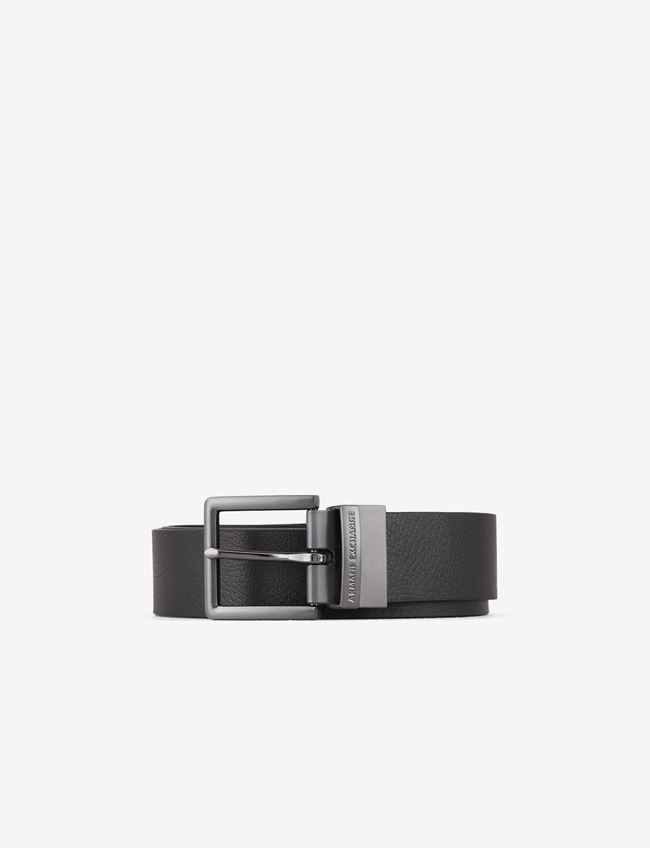 Armani Exchange Cintura Nero Bovino