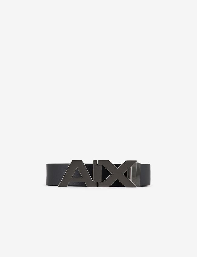 Armani Exchange Cintura Nero Bovino