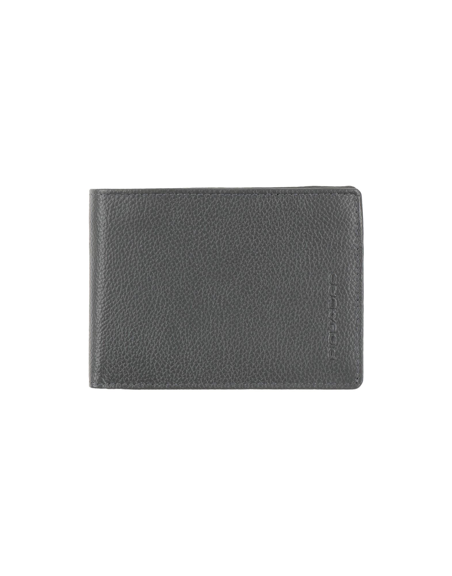 Piquadro Wallets In Steel Grey