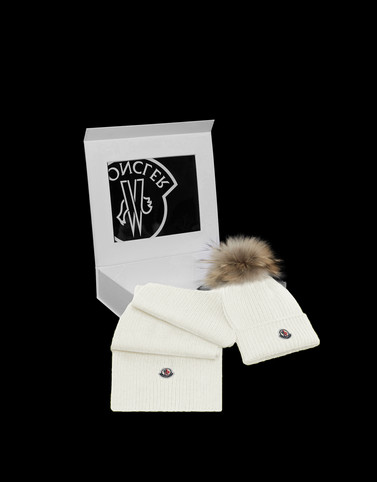 Moncler HAT AND SCARF KIT for Woman 