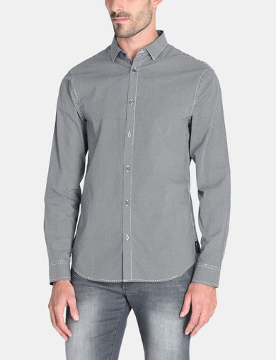 grey armani shirt