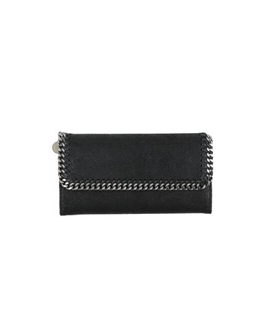 Stella Mccartney Woman Wallet Black Size - Textile Fibers