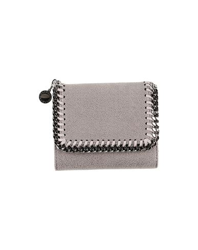 Stella Mccartney Woman Wallet Light Grey Size - Textile Fibers