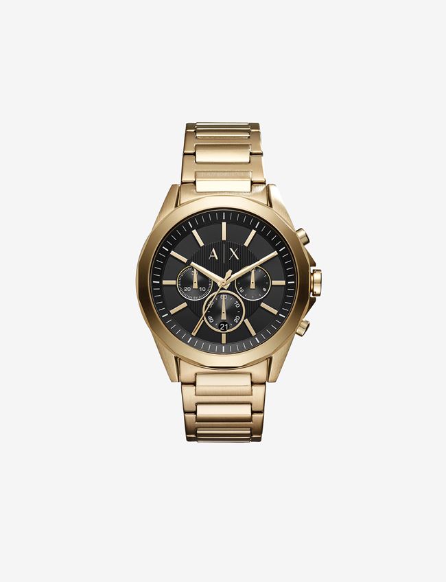 Armani Exchange Analog Watches Oro Acciaio Inox